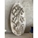 Bas relief en plâtre ancien
