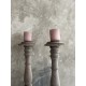 Bougeoirs en bois