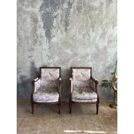 Fauteuils bergères anciens