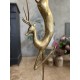 Grande gazelle en laiton