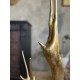 Grande gazelle en laiton