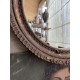 Paire de miroirs ronds