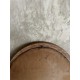 Miroir ovale en bois