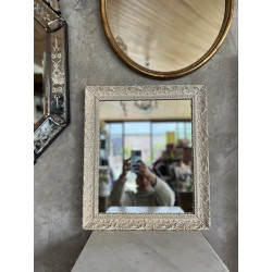 Miroir ancien patiné