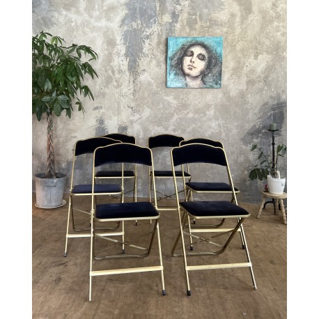 Chaises théâtre pliantes