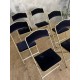 Chaises théâtre pliantes