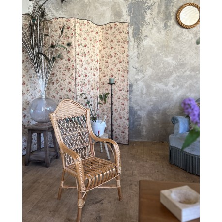 Fauteuil osier enfant