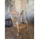 Fauteuil osier enfant