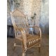 Fauteuil osier enfant