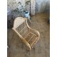 Fauteuil osier enfant