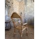 Fauteuil osier enfant