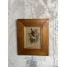 Cadre gravure oiseaux