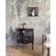 Commode Patinée noir