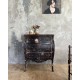 Commode Patinée noir