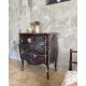 Commode Patinée noir