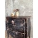 Commode Patinée noir
