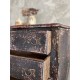 Commode Patinée noir