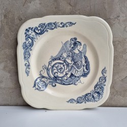 Assiette carré