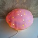 Lampe champignon rose