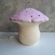 Lampe champignon rose