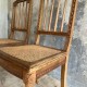 Paire de chaises cannées