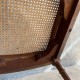 Paire de chaises cannées