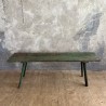 Banc bois patiné