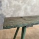 Banc bois patiné