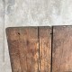Banc bois patiné