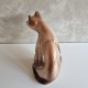 Chat en céramique
