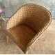 Fauteuil en osier