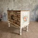 Commode fleurie