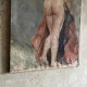 Huile sur toile - nu féminin