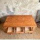 Table basse en pin