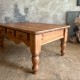 Table basse en pin