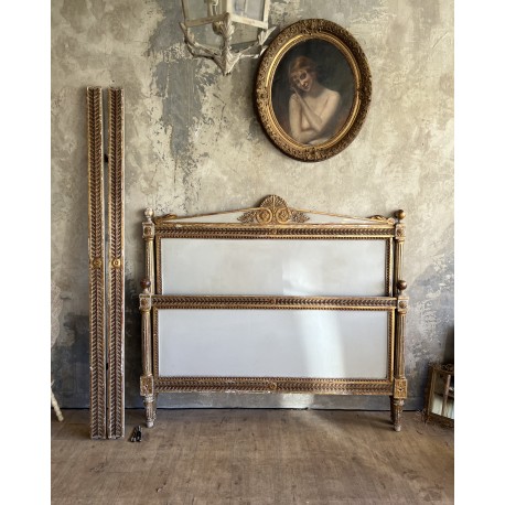 Lit ancien style Louis XVI