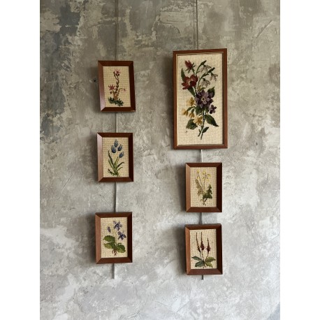 Série de cadre fleuris