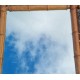 Miroir imitation bambou
