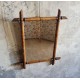 Miroir imitation bambou