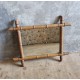 Miroir imitation bambou