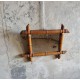 Miroir imitation bambou