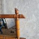 Miroir imitation bambou