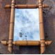Miroir imitation bambou