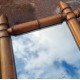 Miroir imitation bambou
