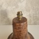 Pied de lampe en terre cuite