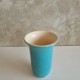 Vase turquoise