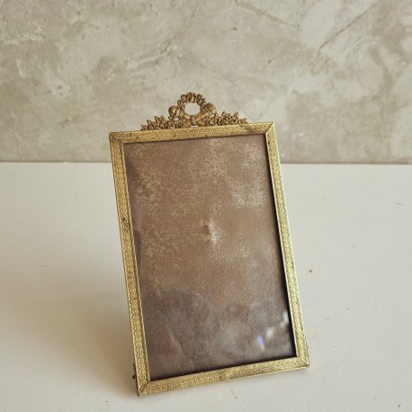 Cadre photo laiton