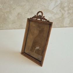 Cadre photo bronze
