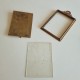 Cadre photo bronze