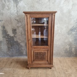 Vitrine en chêne